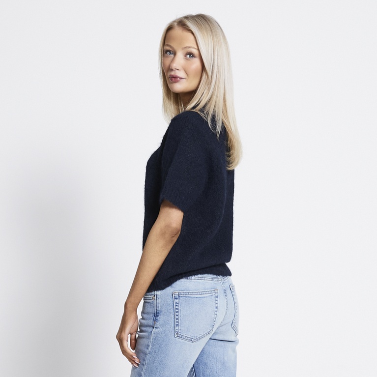 Knit tee "Amelie" Dark Blue